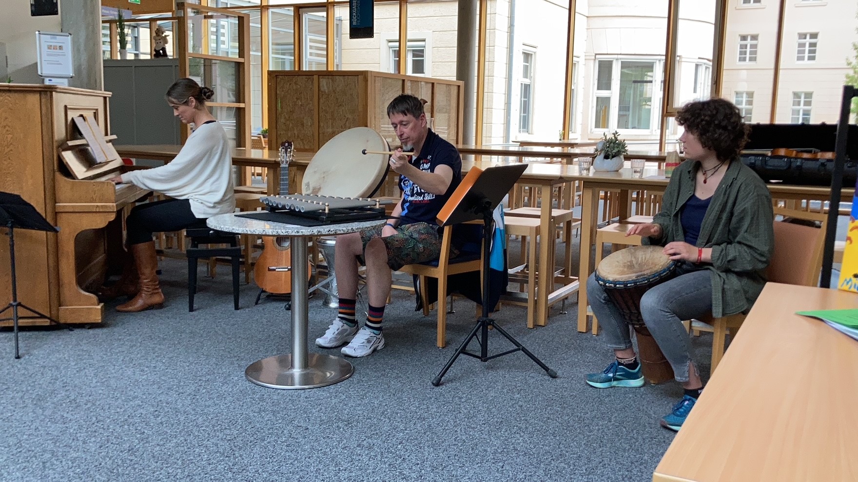 Improvisationskonzert in der Schmiederklinik Heidelberg