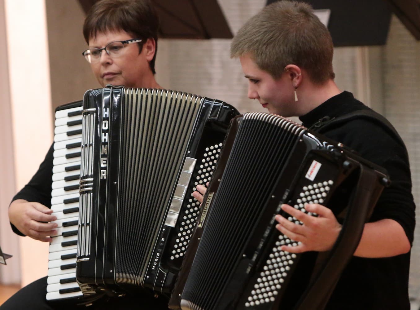 Schüler musizierten mit ihren Lehrern